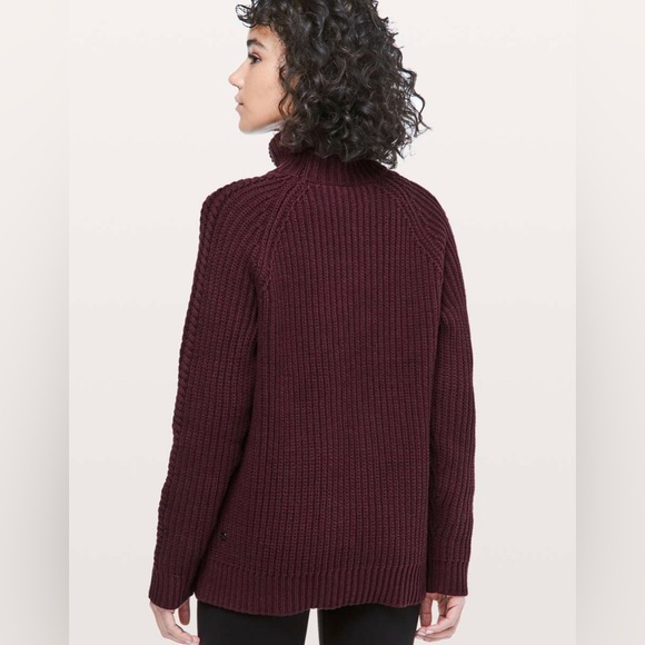 Lululemon Bring The Cozy Turtleneck Size 6 - Picture 8 of 10
